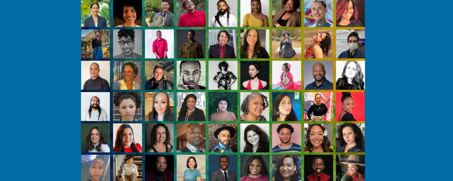 Headshot collage of Leaders of Color Fellows